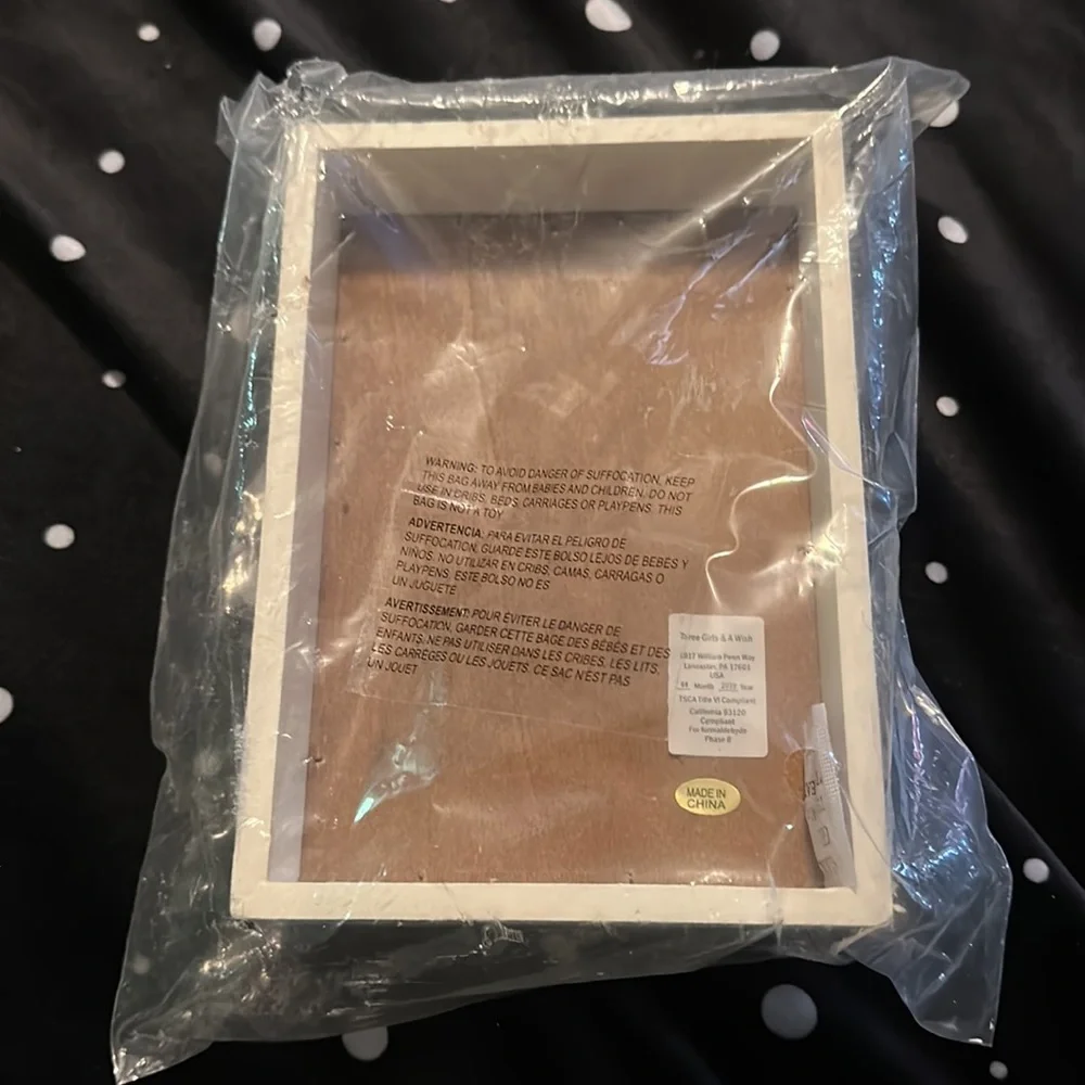 I LOVE THAT YOUR MY GRANDMA DECORATION: WHITE/BROWN: NEW IN PACKAGE